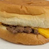 Cheese Burger · Fresh ground beef patty, made daily, on a toasted bun.