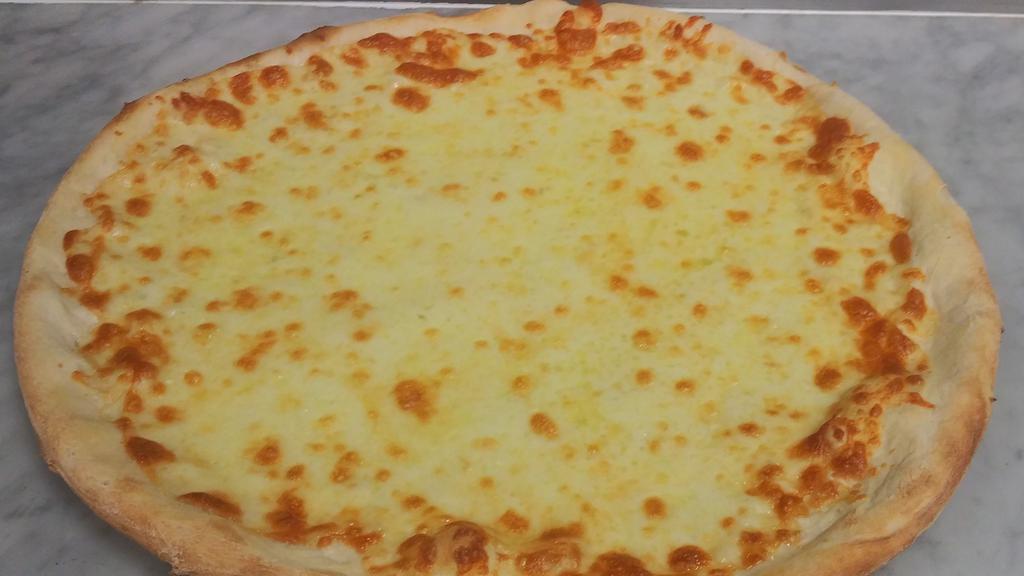 Traditional White Thin Crust Pizza · 