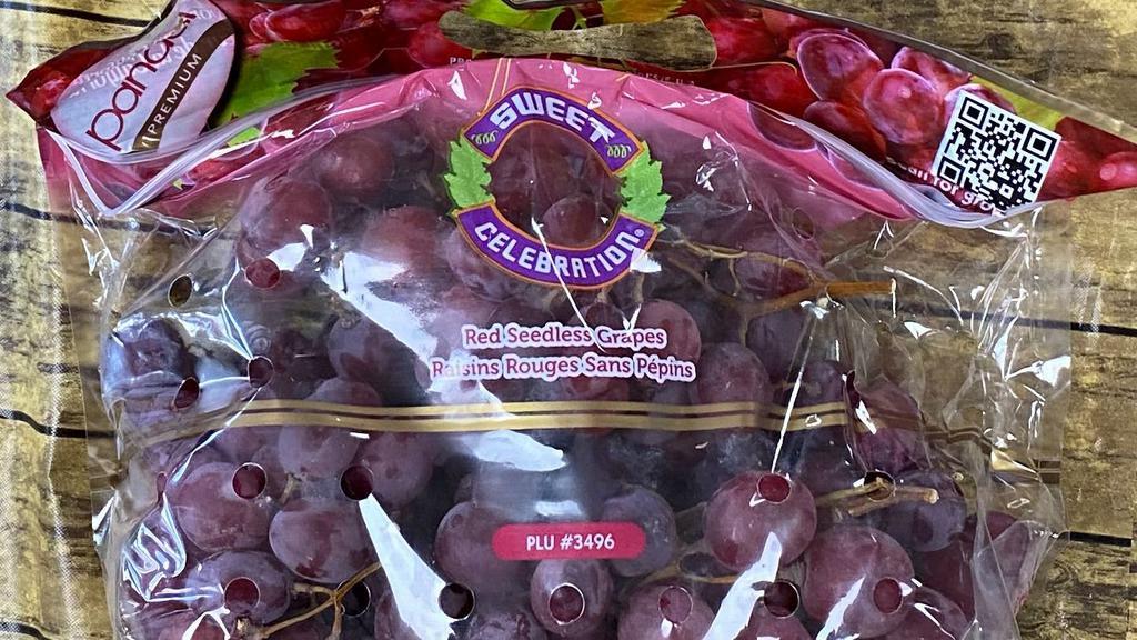 Red Grape · Per lb. About 2 pounds per bag