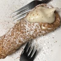 Cannoli · Sweet ricotta cream with chocolate chip in a cannoli shell