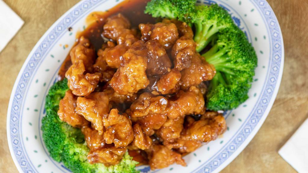 General Tso'S Chicken左宗鸡 · Hot & Spicy.