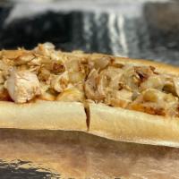 Chicken Cheesesteak · Served with your choice of American, provolone or whiz.