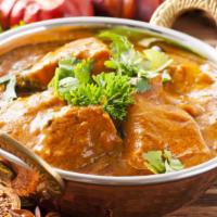Tilapia Fish Curry · Perfectly prepared Tilapia fish cooked with tomatoes, onion, and herbs.