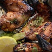 Smokehouse Wings Skewer · Marinated with our in house bbq spices and sauce to perfect lightly spiced and sweet charcoa...