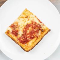 Sicilian · Thick square pizza. One size 16x16.