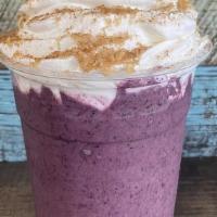 Blueberry Muffin · Blueberries, Banana, Cinnamon, Vanilla Protein, Milk, Yogurt and Milk