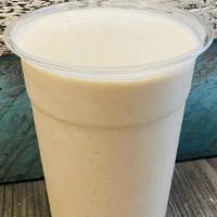 Vanilla Protein Power · Vanilla Protein Powder, Banana, Oats, and Whole Milk