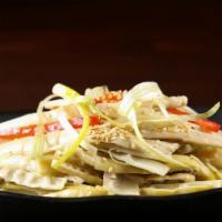 Fresh Bamboo Shoots With Special Sauce · 