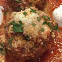 South Philly Style Meatballs (2 Pc) · 3 Oz. homemade meatballs in gravy, ricotta cheese.
