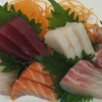 Sashimi Deluxe · 17 pieces sashimi. Consuming raw or undercooked meals, poultry, seafood, shellfish and eggs ...