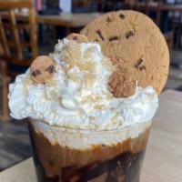 Chips Ahoy Latte · Served Hot or Iced. Double shot of espresso, chocolate chip cookie oat milk, chocolate syrup...