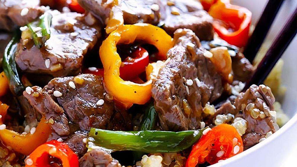 Hot & Spicy Beef · Hot and Spicy. Served with white rice.