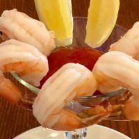 Shrimp Cocktail* · Five jumbo gulf shrimp, house-made cocktail sauce.