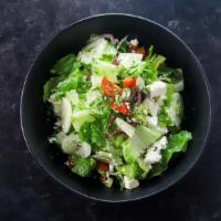 Greek Salad · 'feta', cucumber, black olive, romaine, red wine vinaigrette