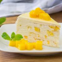 Mango Crepe Cake · 