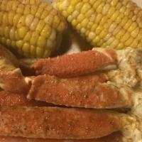 408 Snow Crab Platter With 2 Sides · Two Snow Crab with 2 Sides.