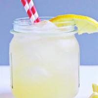 Lemonade · Homemade sweetened  lemonade with freshly squeezed Lemon.