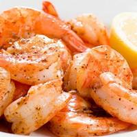 1/2 Lb. Steamed Shrimp With 2 Sides · Steamed spiced shrimp, served with two side dishes and a choice of bread on the side.
