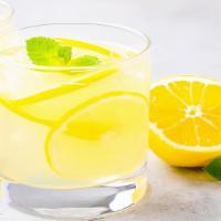 Lemonade · Homemade sweetened lemonade with freshly squeezed lemon.