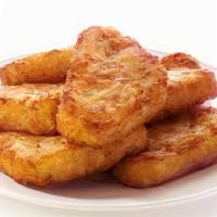 Hash Brown · Enjoy the crispy and soothing taste of our golden hash browns.
