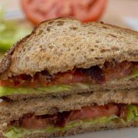 Jj  Blt · Enjoy a BLT sandwich. Served with crispy bacon, fresh chopped lettuce and tomatoes. Your cho...