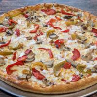 Large Vegetarian Pizza · 