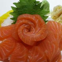 Salmon Lover · spicy, six pieces spicy salmon and four pieces salmon nigiris