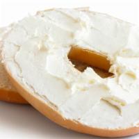 Toasted Bagel With Cream Cheese · 