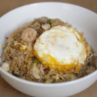 House Fried Rice · Classic Wok Fried Rice, Egg, Pork, Chicken, Shrimp, Sesame
