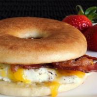 Bacon & Egg Sandwich · Bacon (applewood) and two scrambled eggs on your choice of bread.