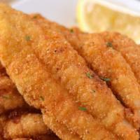 Fried Catfish Platter · Served with two eggs any style, homefries or grits and choice of toast.