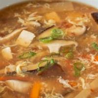 Hot & Sour Soup · Hot. Hot and spicy.