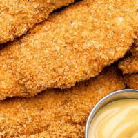 Chicken Fingers  · Come with honey mustard sauce on the side.