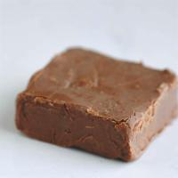 Classic Milk Chocolate Fudge · Rich & smooth, made with only three ingredients. 1/2 lb.