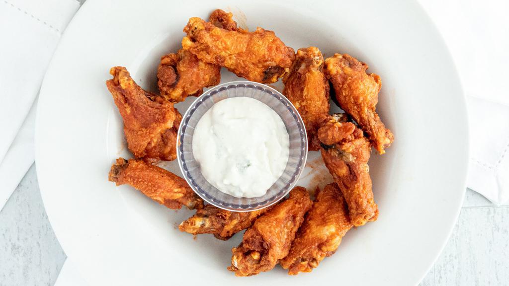 Chicken Wings Naked · Naked Wings
choose your dipping side
Ranch
Blue
Hot 
BBQ