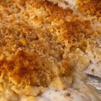 Kid Haddock · Baked or Fried Local Haddock fillet served with choice of one side.