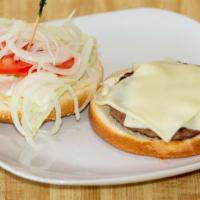 California Cheeseburger · Lettuce, tomato, onion and mayo.