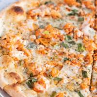 Buffalo Cauliflower, Scallion &  Blue Cheese Pizza (12
