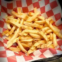 Seasoned Fries · Add Cheese for an additional charge.