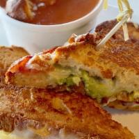 Ultimate Grilled Cheese · Ultimate Grilled Cheese - Four cheeses create a creamy grilled cheese.  Make it your own usi...