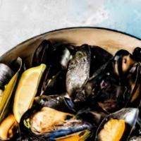 Mussels · In white wine/garlic OR marinara.