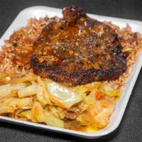 Jerk Pork · Spicy. Served with a tossed salad served with yard dressing, which consists of apple cider v...