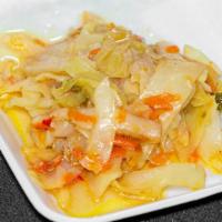 Sauteed Cabbage · no meat