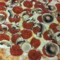 House Special Pizza · Sausage, meatballs, pepperoni, mushrooms, peppers and onion.