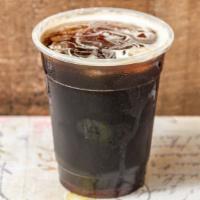 Americano · A bitter and refreshing cold coffee. Sweeten it to your liking.