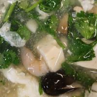 Seafood Bean Curd Soup For 2 · 