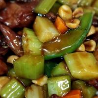 Sichuan Spicy Beef With Peanuts · Spicy.