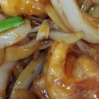 Seafood With Ginger & Scallion · 