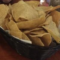 Chips And Salsa · Homemade tortilla chips and fresh pico de gallo.