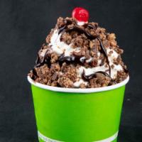 Cup Of Fro-Yo · Choose your Frozen Yogurt, Gelato, Italian Ice or Sorbet flavors and top it off with as many...